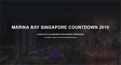 Desktop Screenshot of marinabaycountdown.sg